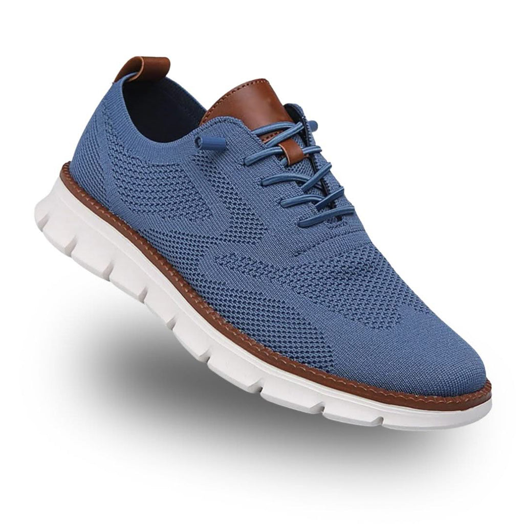 Light blue orthopedic shoes for women, designed for comfort with a casual, sporty style suitable for daily wear. 9