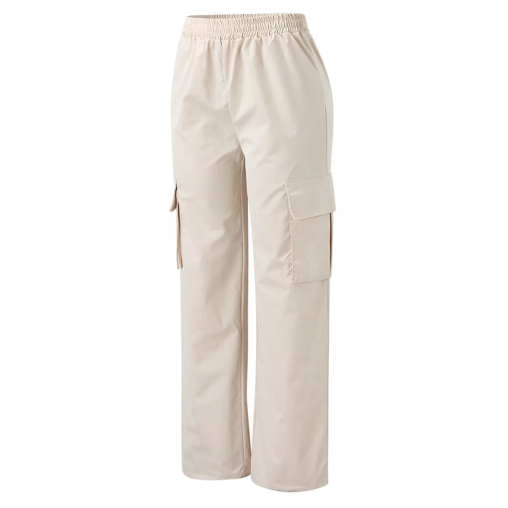 Urban Streetwear Cargo Pants - Polyester