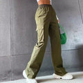 Urban Streetwear Cargo Pants - Polyester