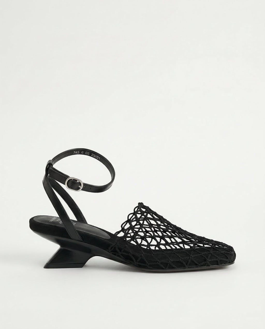 Fiona mesh weave heels in soft beige with a sleek, modern design. 1