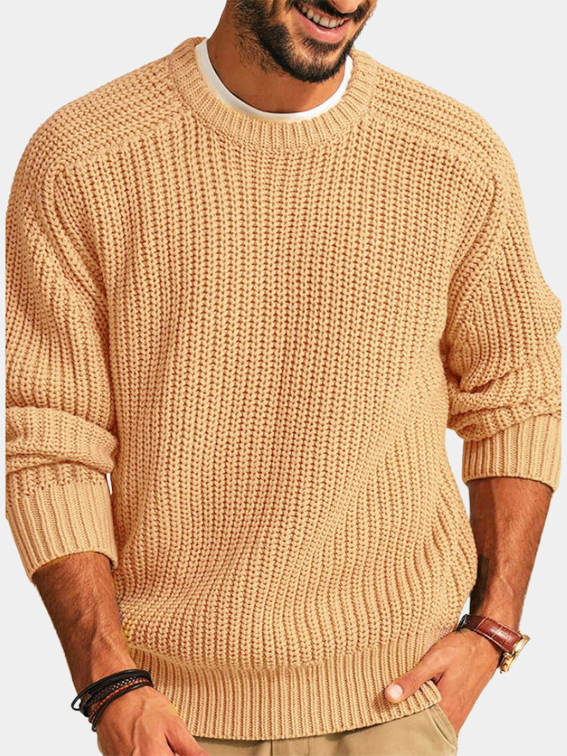 Travis | Elegant Knitted Pullover Sweater