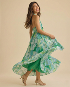 Cheela | Halter Maxi Beach Dress
