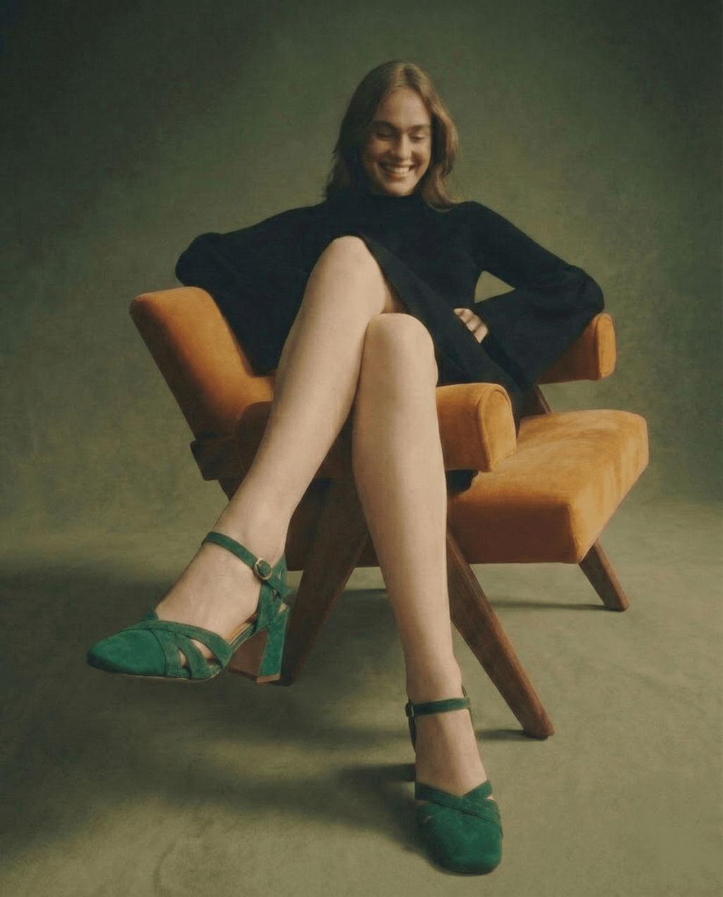 Arden | Suede Heel