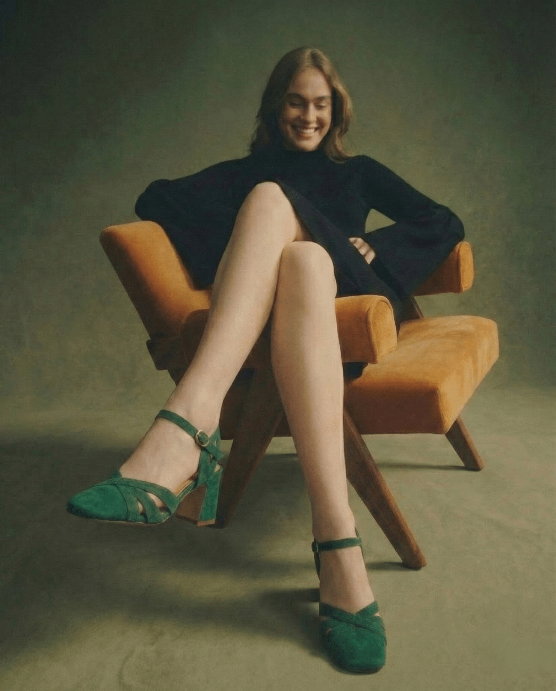 Arden | Suede Heel