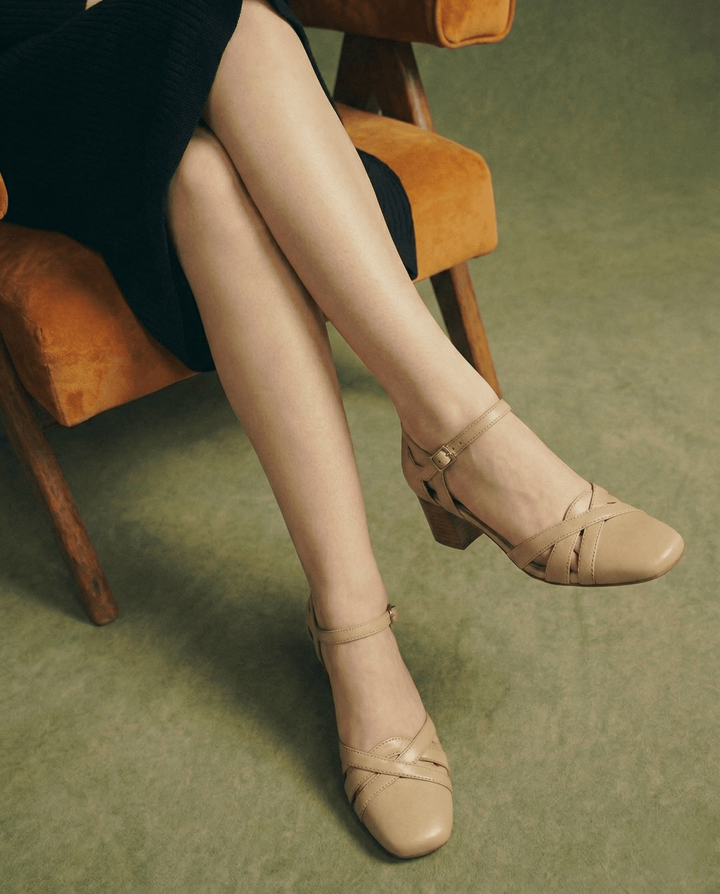 Arden | Suede Heel
