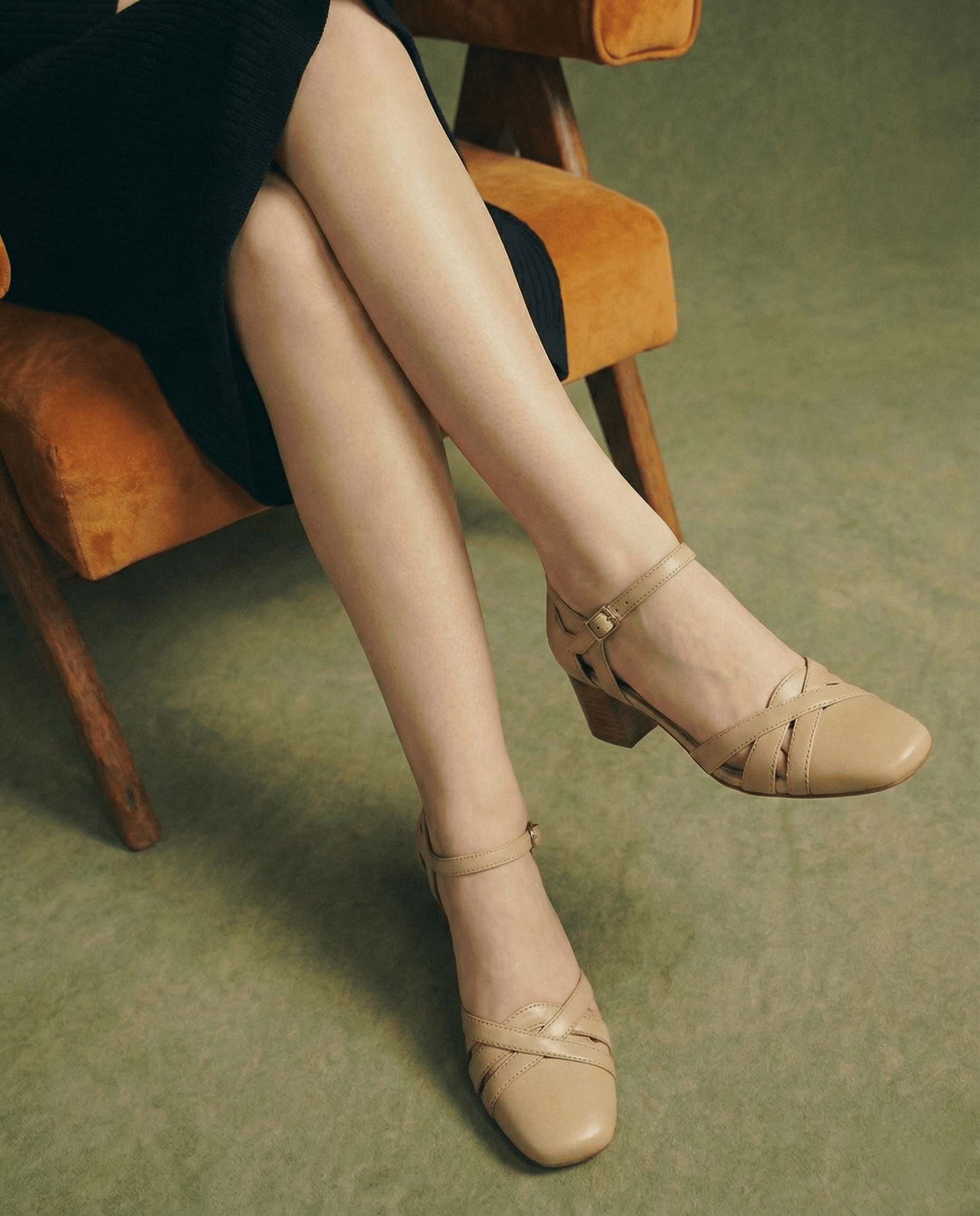 Arden | Suede Heel