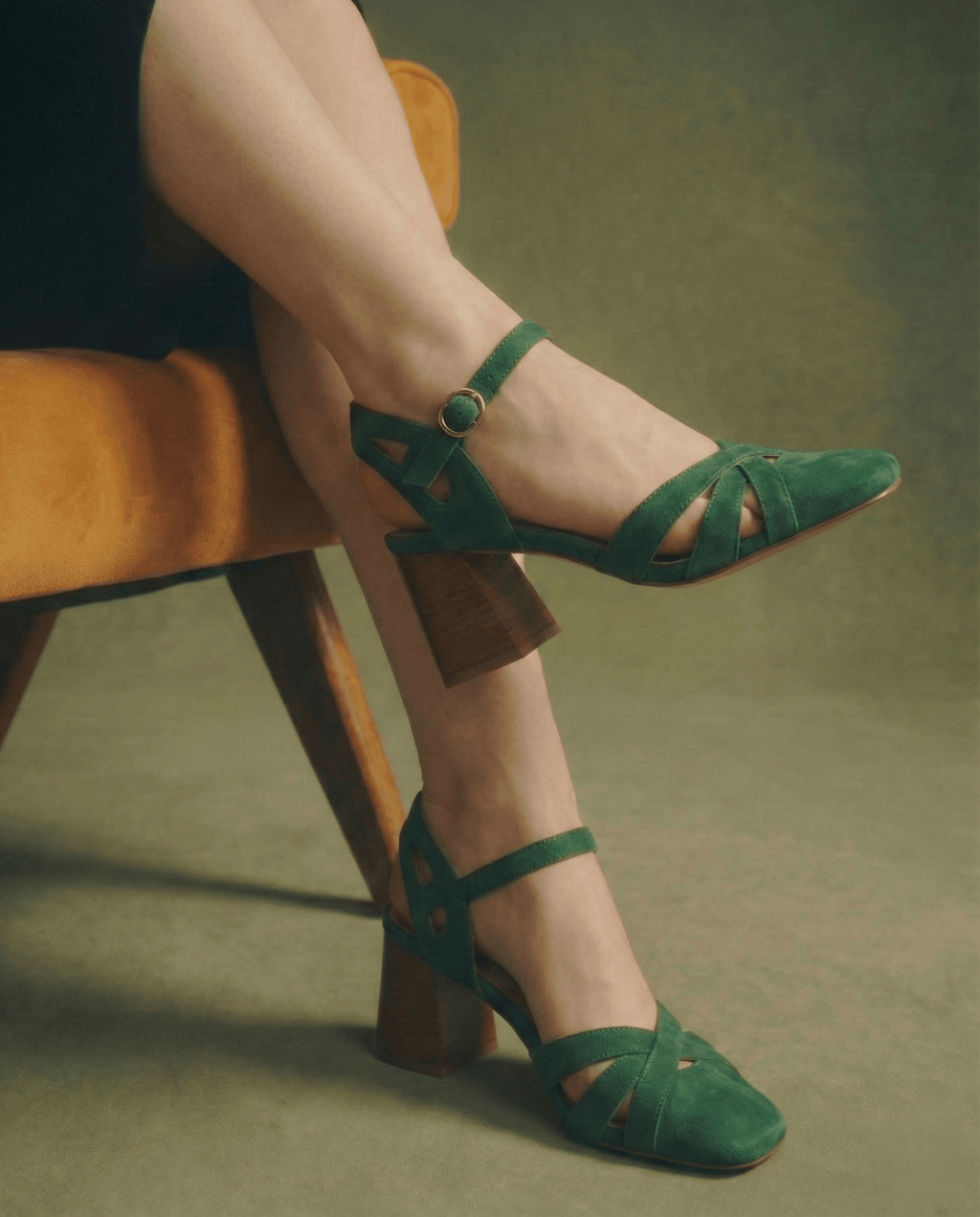 Arden | Suede Heel