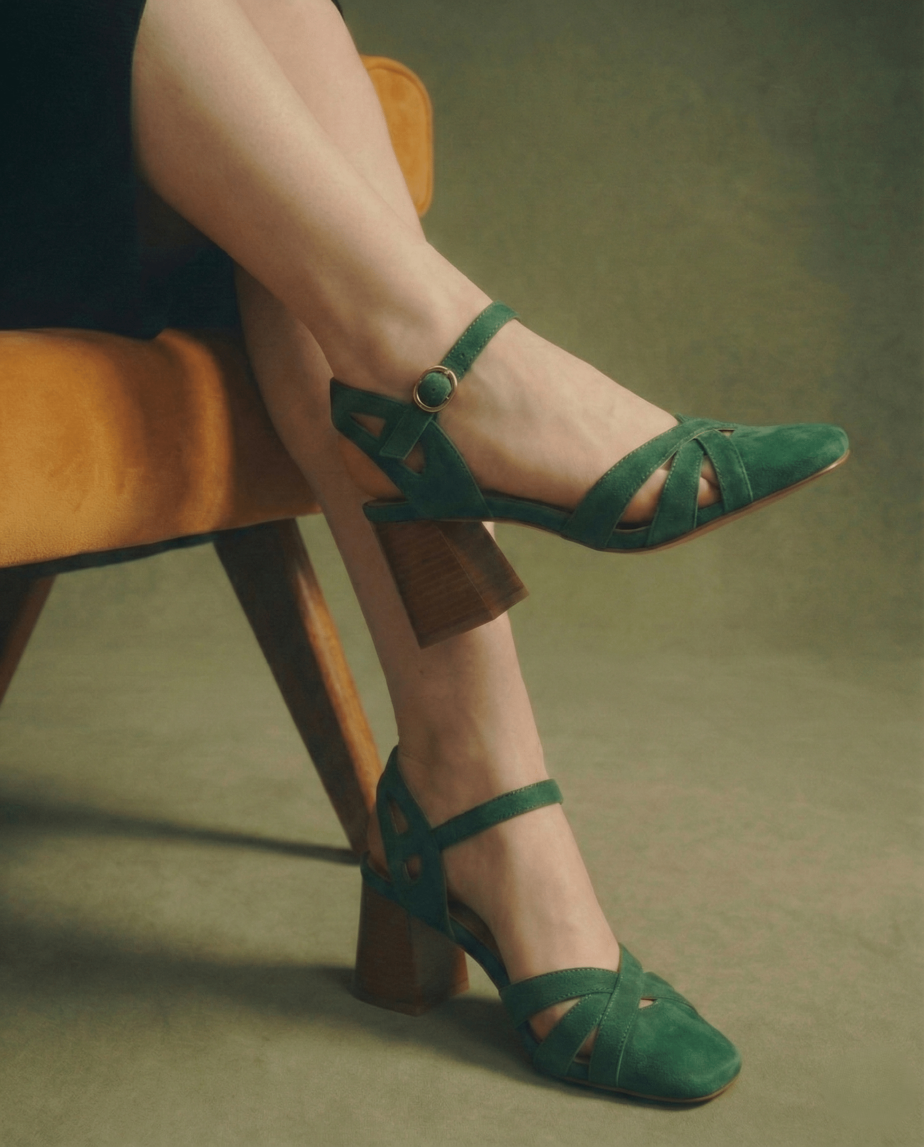 Arden | Suede Heel