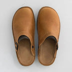 Comfortable orthopedic shoes in navy blue with a cushioned sole and breathable mesh design. 5