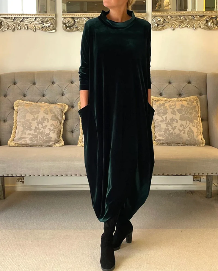 Helarisse - Elegant and Comfortable Dress for Autumn