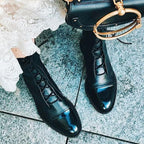 Sophia | Elegant Lace-Up Ankle Boots