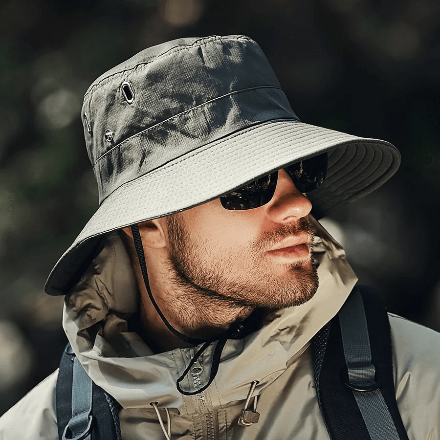 Lightweight Jelly Outdoor Bucket Hat with UPF50+ sun protection, perfect for outdoor activities and stylish summer wear. - 5