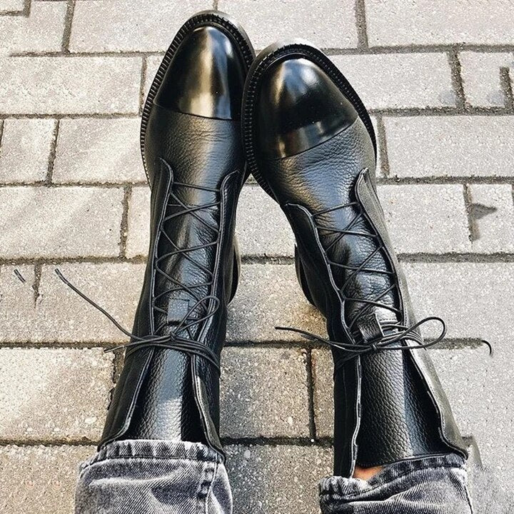 Elena | Lace-up Ankle Boots