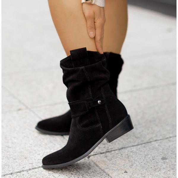 Marlowe | Slouchy Mid-Calf Boots