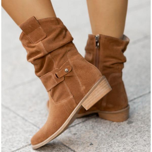 Marlowe | Slouchy Mid-Calf Boots