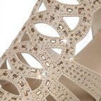 Comfortable orthopedic sandals in a soft beige color with a stylish, modern design. 4
