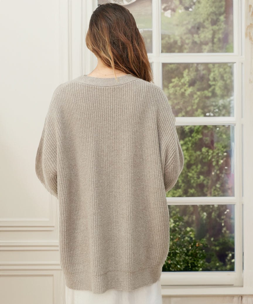 Eve | Women’s Winter Knit Casual Button Up  Cardigan