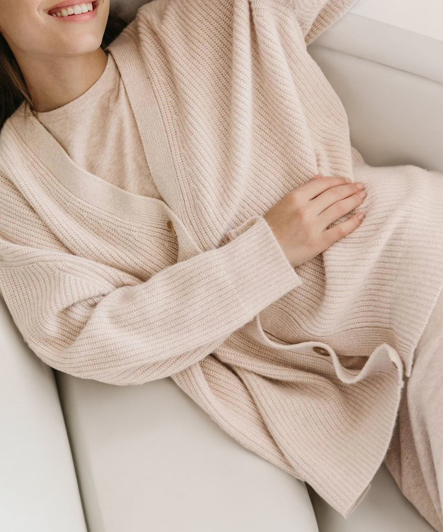 Eve | Women’s Winter Knit Casual Button Up  Cardigan