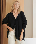 Evelyn | Women’s Winter Knit Casual Button Up  Cardigan