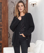 Evelyn | Women’s Winter Knit Casual Button Up  Cardigan