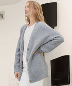 Eve | Women’s Winter Knit Casual Button Up  Cardigan