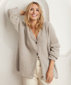 Eve | Women’s Winter Knit Casual Button Up  Cardigan