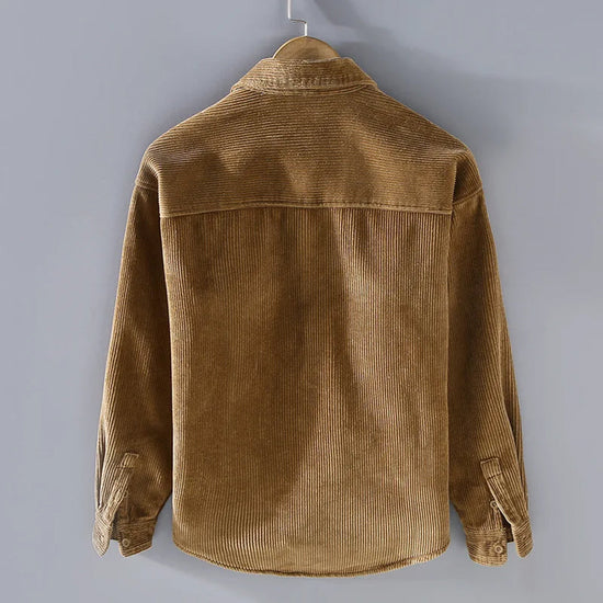 Harvey | Warm Ribbed Button-Front Jacket