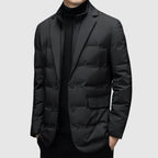Marco duck down jacket, lapel collar, additional view