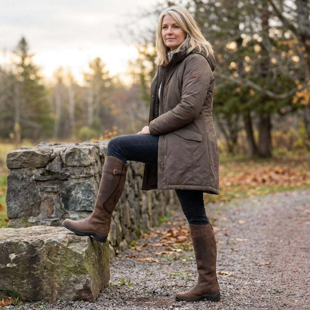 Livia | Waterproof Leather Boots