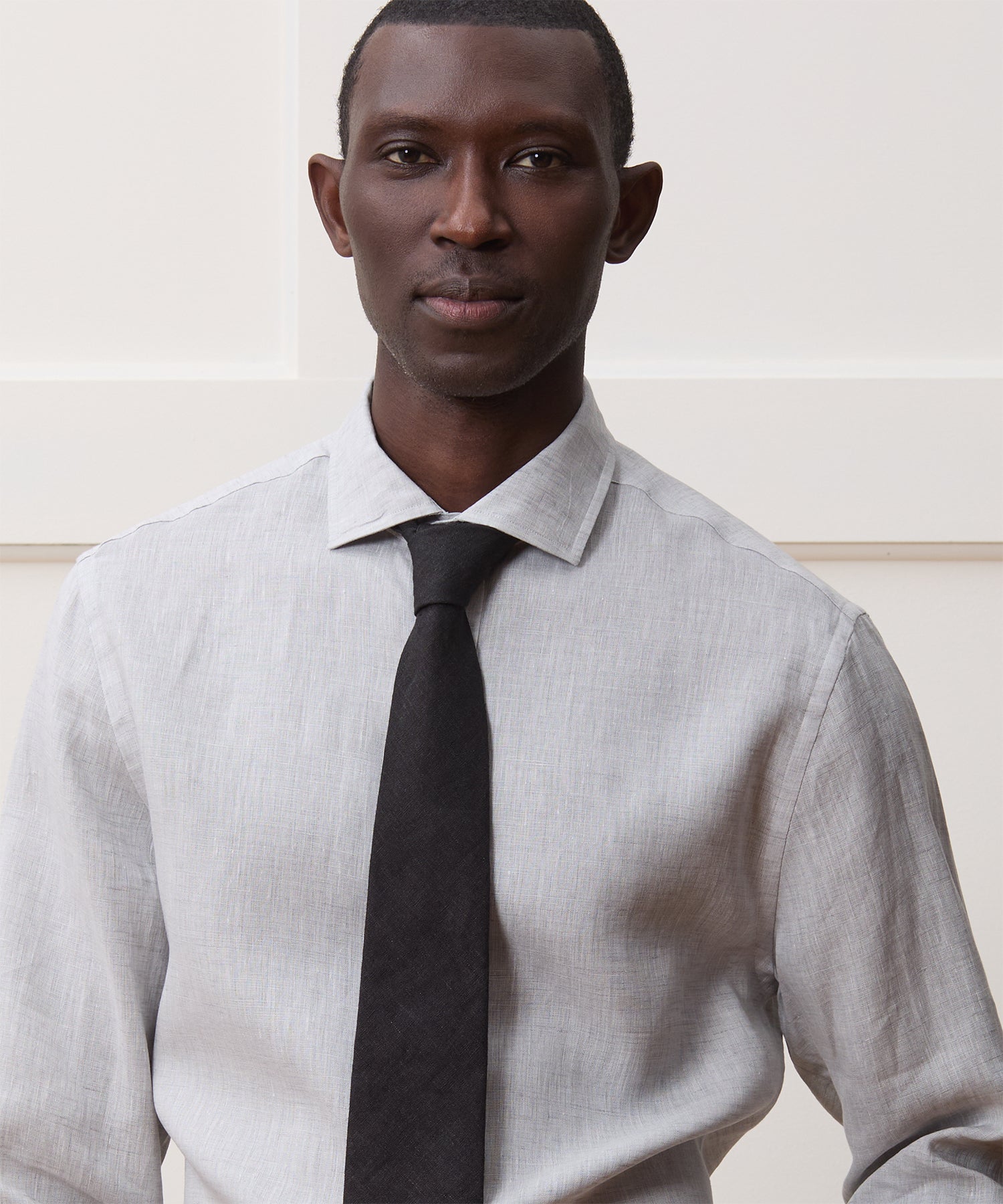 Lino Men's Dress Shirt | 100% Italian Linen, Lightweight, Breathable 3