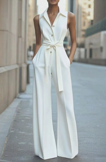 Lucienne | Sleeveless Jumpsuit