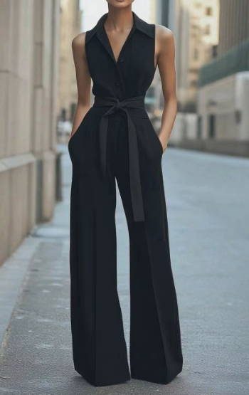 Lucienne | Sleeveless Jumpsuit