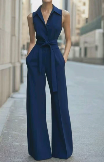Lucienne | Sleeveless Jumpsuit