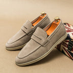 Brando Suede Loafers for Women | Orthopedic Comfort, Slip-On Design - 1