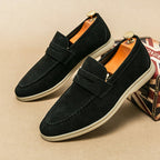 Brando Suede Loafers for Women | Orthopedic Comfort, Slip-On Design - 20