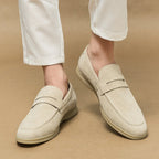 Brando Suede Loafers for Women | Orthopedic Comfort, Slip-On Design - 4