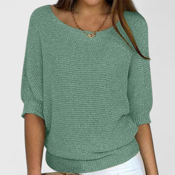 Maureen | Relaxed Batwing Sweater