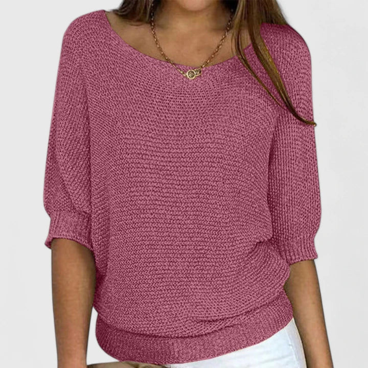Maureen | Relaxed Batwing Sweater