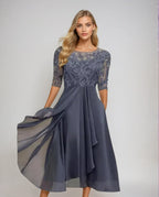 Adelaide | Elegant Lace Midi Dress