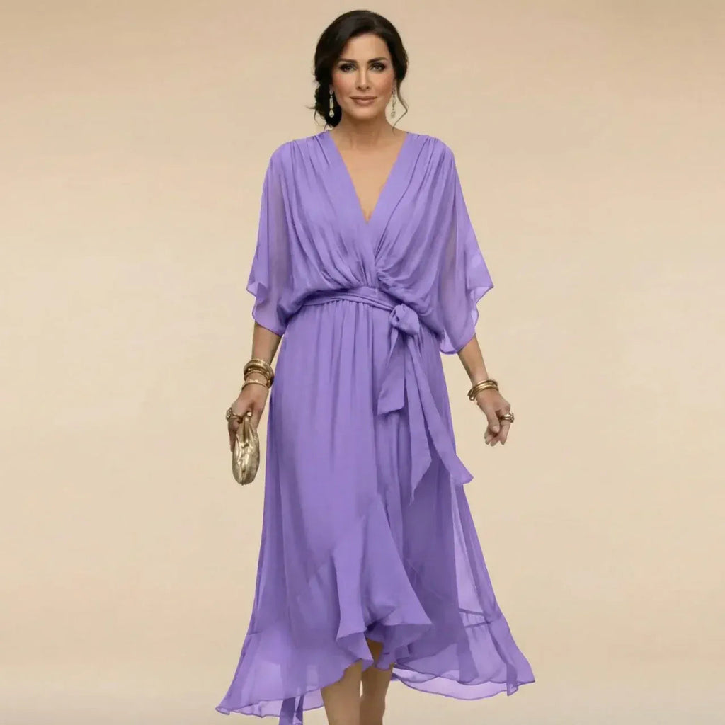 Marta Chiffon Wedding Guest Dress 7