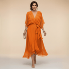 Marta Chiffon Wedding Guest Dress 9