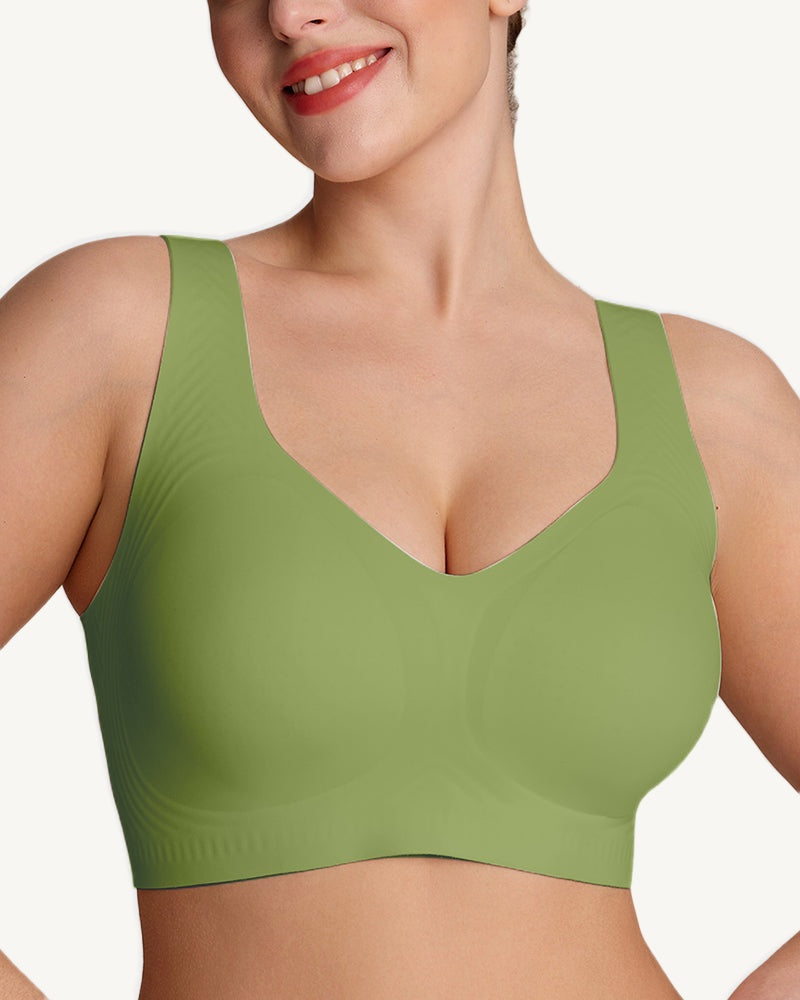 Maud | Seamless Wireless Bra with Wide Straps