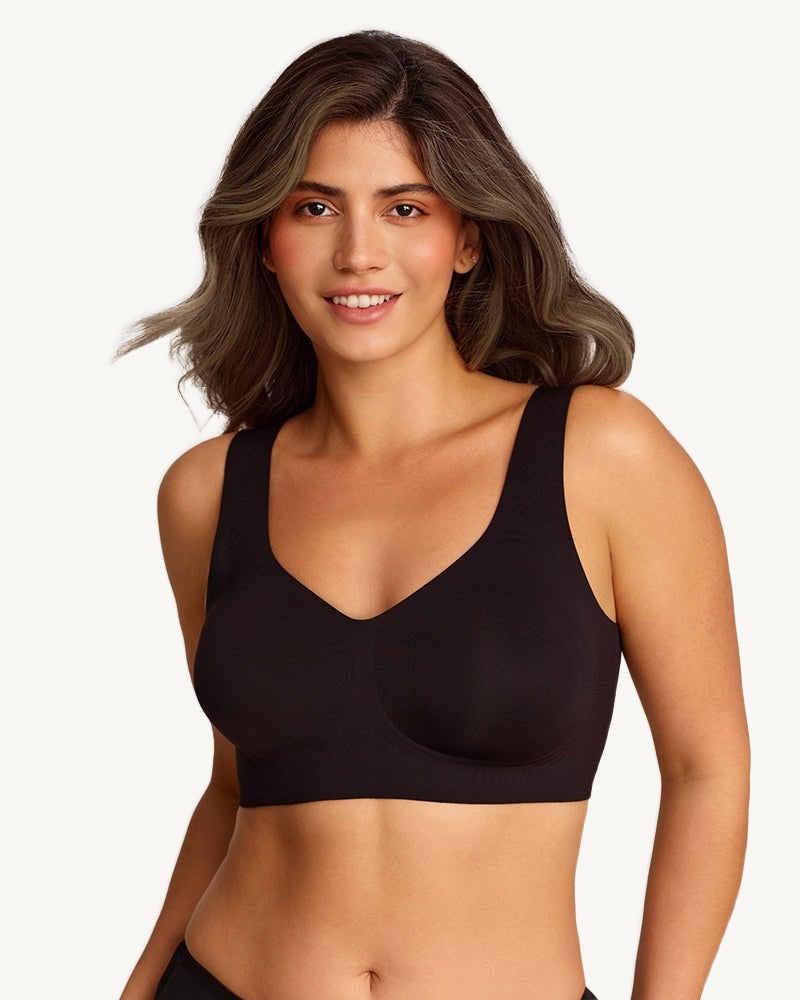 Maud | Seamless Wireless Bra with Wide Straps