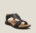 Maya orthopedic sandals for women, featuring a stylish design in soft beige with adjustable closures. 0