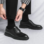 Winston | Polished Lace-Up Derby Shoes