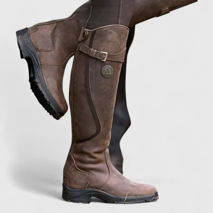 Rinna | Supportive Buckled Accent Boots