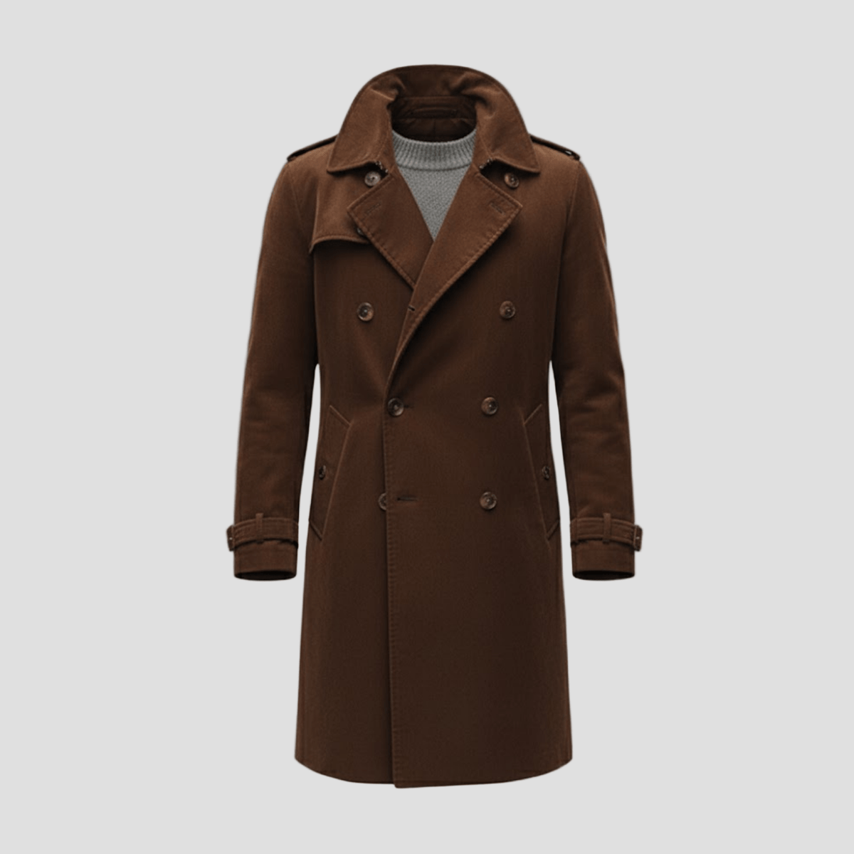 Grayson Corduroy Winter Coat – back view