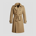 Benjamin Twill Cotton Trench Coat – back view