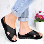 Light blue orthopedic sandals with a sleek, modern design and adjustable straps for comfort. 4
