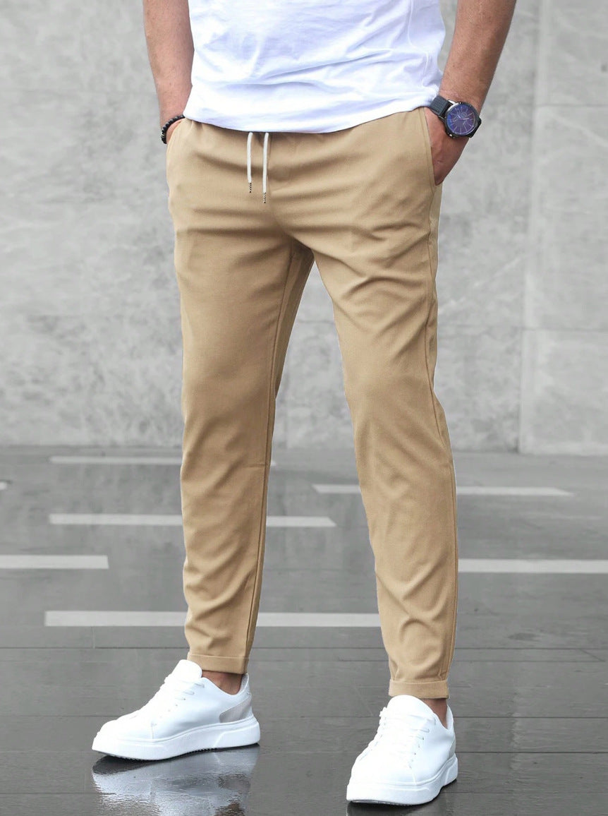 Bronko | Premium Lightweight Straight-Leg Casual Trousers